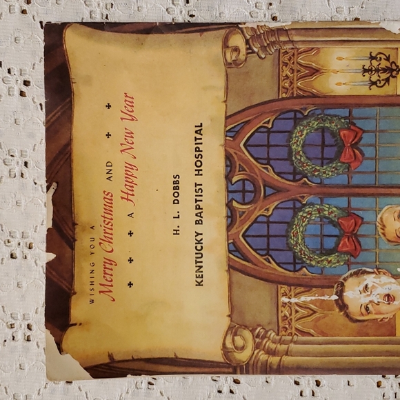 Christmas BOOK - VTG 1950s "Carols for Christmas" Booklet Artist Joe Tillotson - Picture 13 of 16